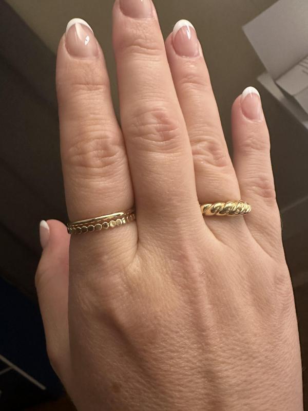 Gold Ring Set - Adrianna Set