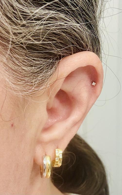 【ana luisa】アッシャー アッシャートリプル ハギーピアス Huggie Earrings - Asher Triple | Ana Luisa | Online Jewelry
