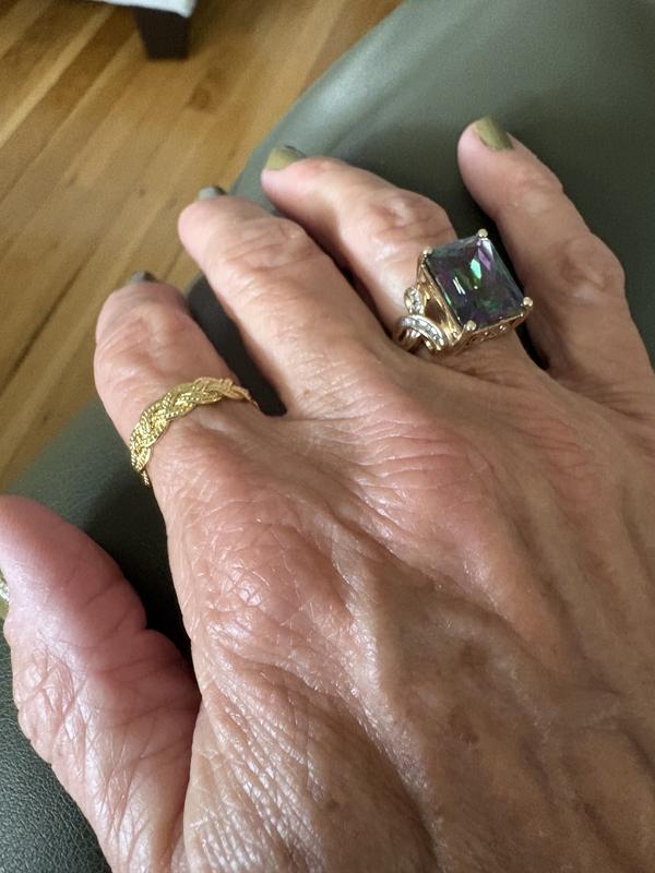 Beautiful braided ring