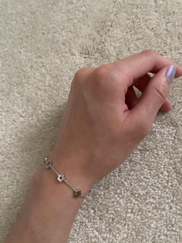 【ana luisa】ROWENA BRACELET SILVER フラワー ブレスレット ana luisa】ROWENA BRACELET SILVER フラワー ブレスレット (ana