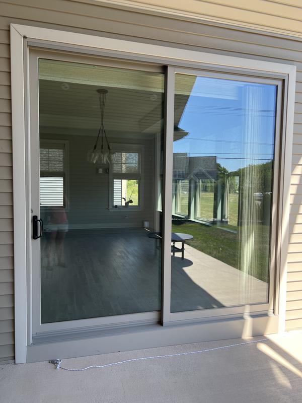 Andersen sliding glass doors best sale dog door