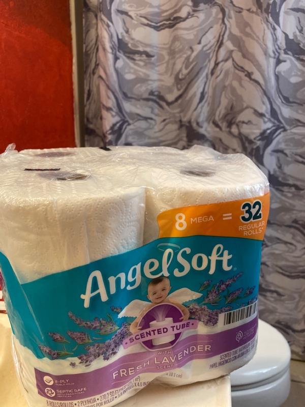 Toilet Paper with Scented Tube