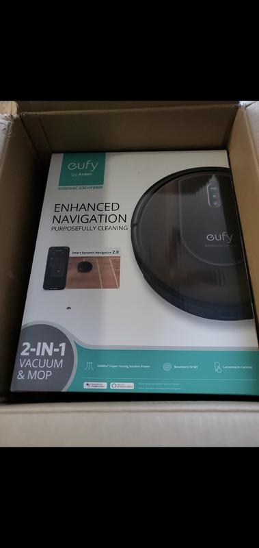eufy RoboVac G30 Hybrid Vac and Mop Auto Charging Pet Robotic