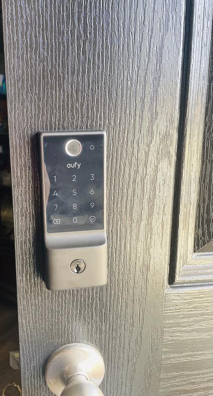 eufy Smart Lock E31 Fingerprint Keyless Entry Door Lock with Apple Home ...