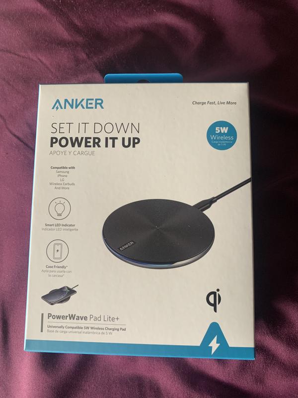 Anker Anker PowerWave Pad Lite+ Black in the Mobile Device Chargers department at Lowes.com Anker Anker PowerWave Pad Lite+ Black in the Mobile Device Chargers department at Lowes.com