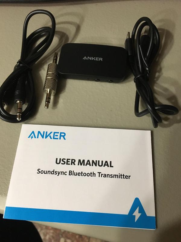 Anker Anker Soundsync Bluetooth Transmitter Black in the Audio
