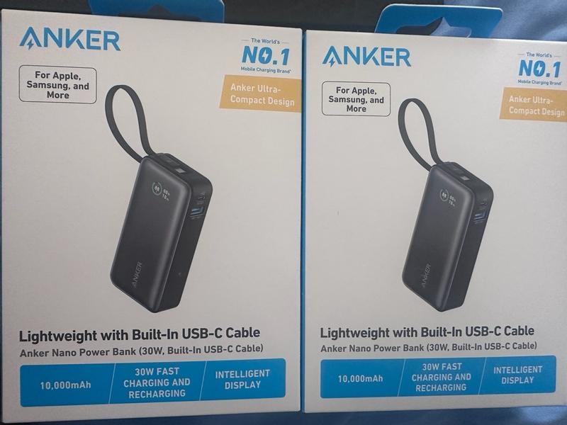 Anker Nano Power Bank with 30W Bi-Directional Charging - A1259H11-1
