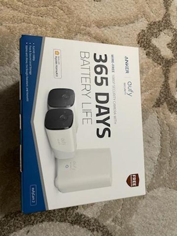 eufy eufycam2 Indoor/Outdoor 2-Camera Battery-operated eufy eufycam2 Indoor/Outdoor 2-Camera Battery-operated