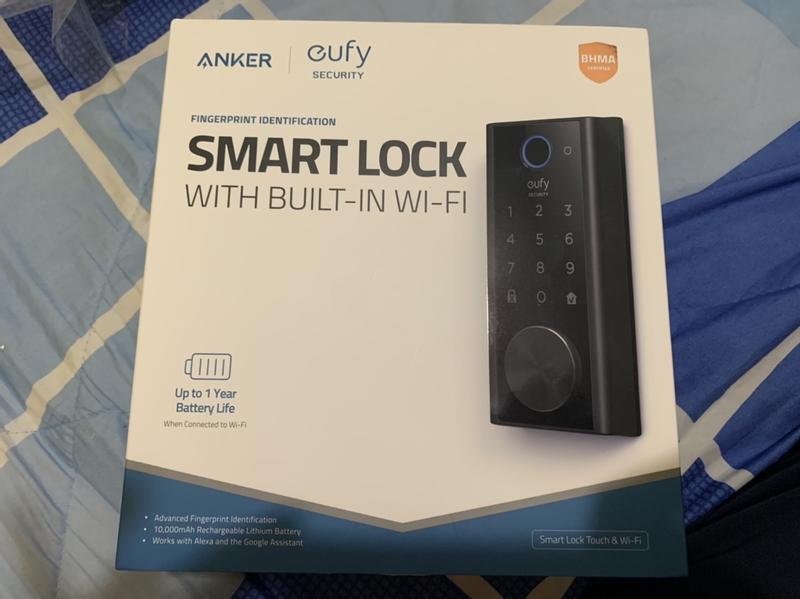 S500 Smart Lock With Camera - Fingerprint, Keypad, Built-in WiFi, Auto Lock For Front Door