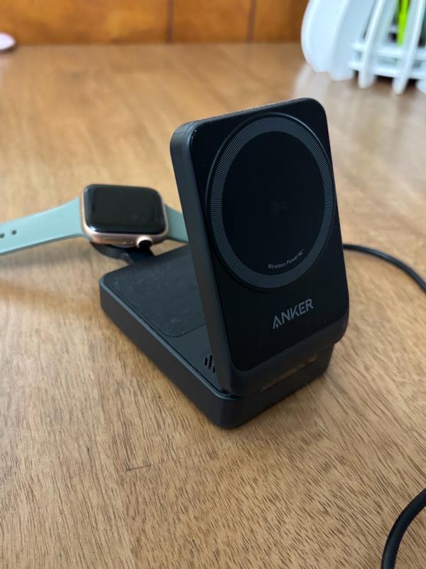 Anker MagGo Wireless 3-in-1 Charging Station in Black | Abt