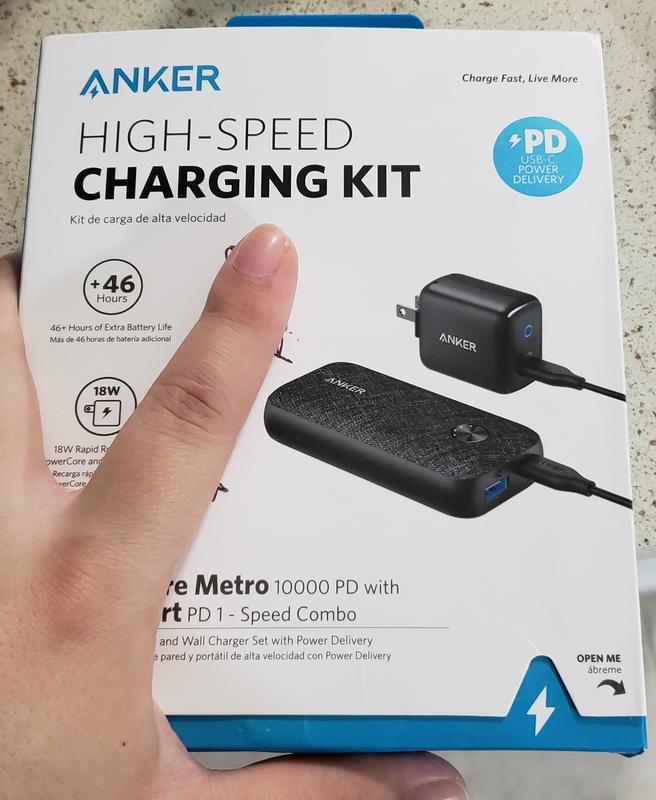 Anker 10000mAh Power Bank with 2 USB Ports for Samsung and iPhone