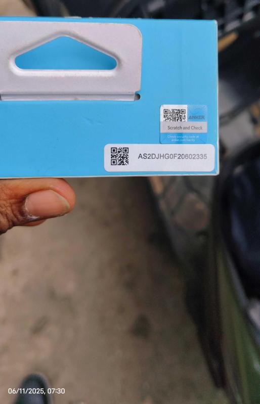 User uploaded product image