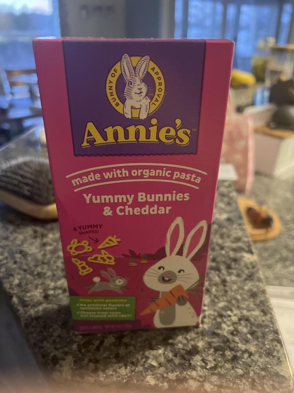 Annie's Pasta & Cheese, Yummy Bunnies & Cheddar - 6 oz