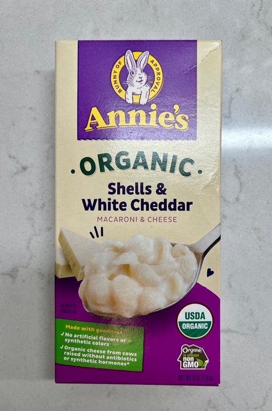 Annie's Organic Macaroni and Cheese Variety Pack Shells & White Cheddar and Shells & Real Aged Cheddar 6 oz (Pack of 12)