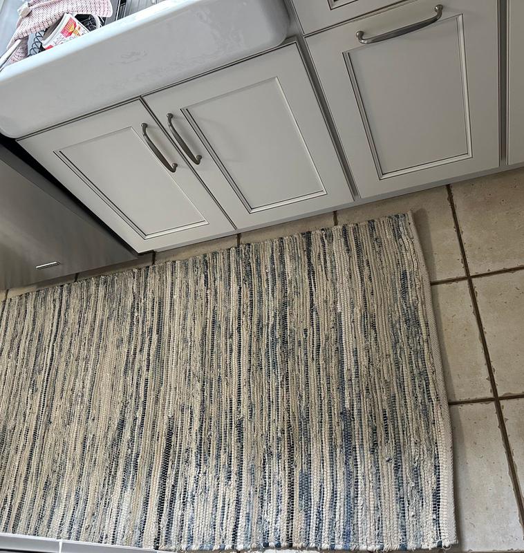 DASH & ALBERT Denim 2 x 3 Rag Handwoven Cotton Rug in the Rugs ...