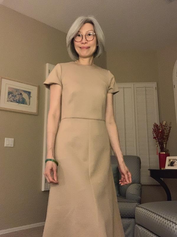 The Flare Dress in Double Knit