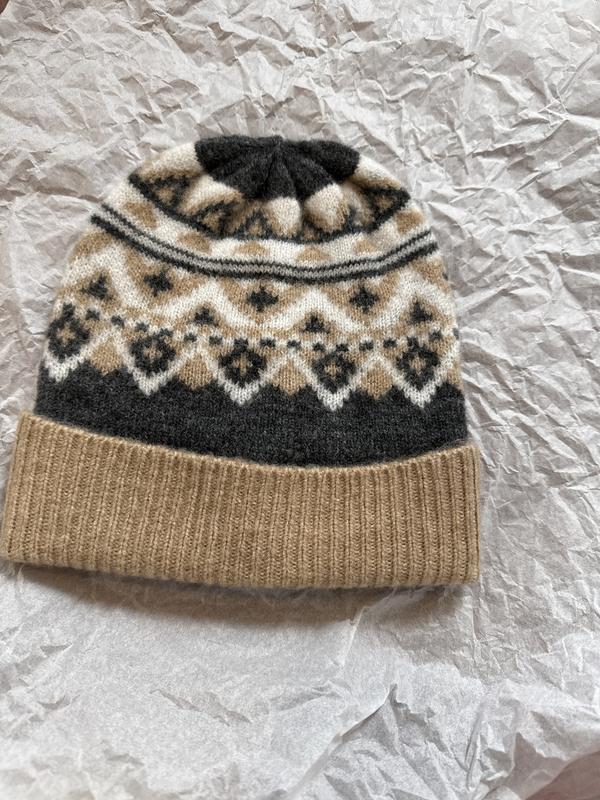 Ann Taylor weekend collection Fair Isle hat Fair Isle Hat – Peruvian Link Alpaca Collection main image 3