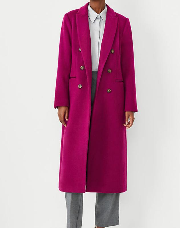 Studio Collection Wool Blend Chesterfield Coat