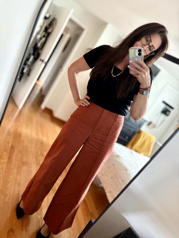 【2plan】Lewis 3 pintuck wide slacks 2PLAN