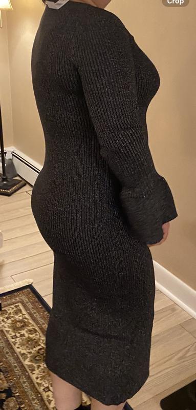 aztec knitted dress Black Ivory Aztec Knitted Fringe Sweater Dress - Size XL - Western Clothing - Accessories