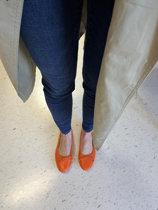 J crew anya sales flats review