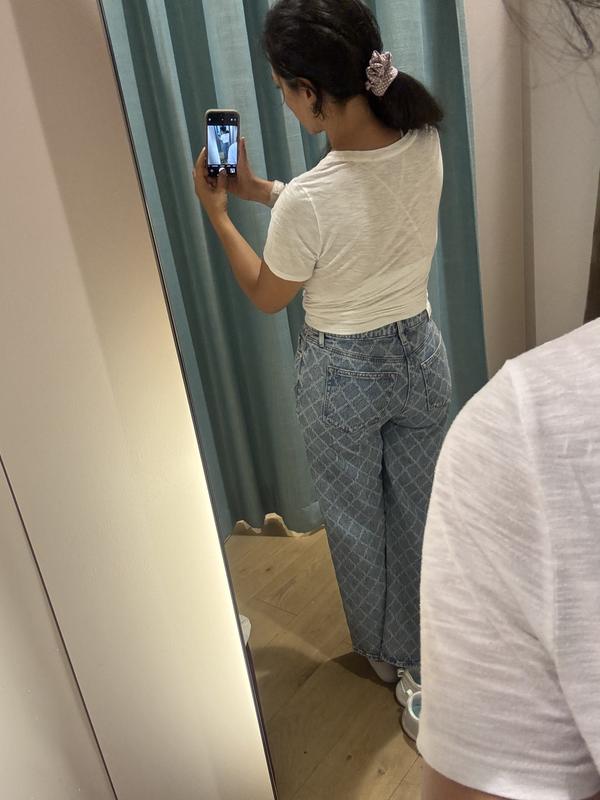 関送込 Faychui Radiant Diamond Wide-Leg Jeans DND4DES×Faychui Radiant Diamond Wide-Leg Jeans