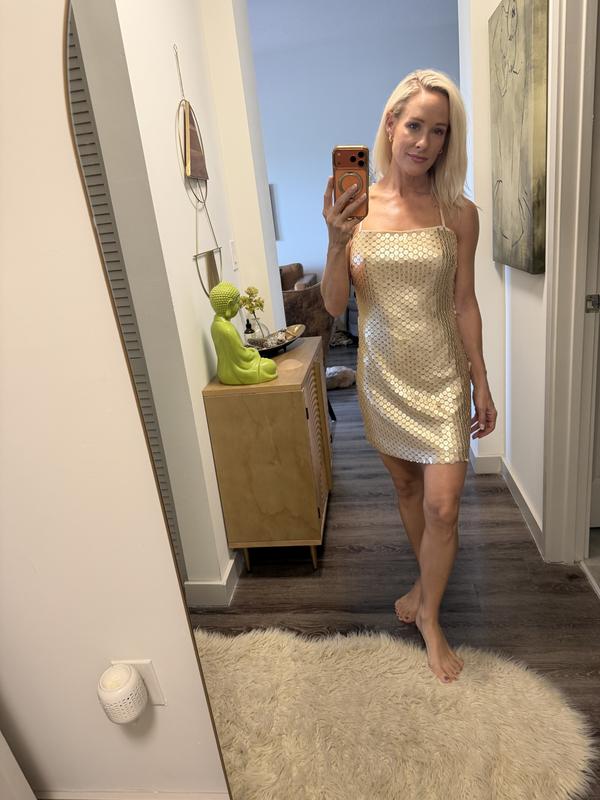 loft metallic dress Women's Metallic Dresses: Casual, Work & Vacation Styles