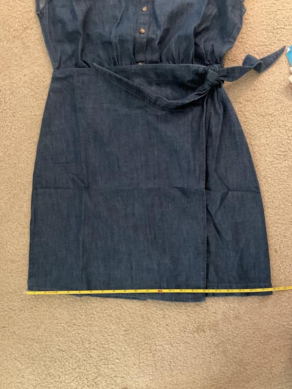 loft chambray shirt dress Loft Chambray Midi Pocket Shirtdress