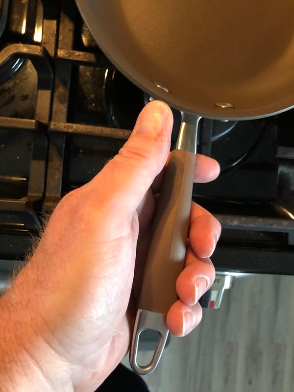 Finger burns on metal!