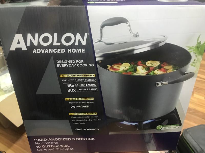Anolon® Advanced™ Home Nonstick HardAnodized 7.5 qt. Covered Wide