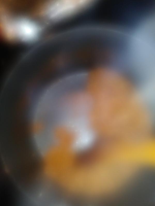 I was cooking ground turkey for tacos and it did not stick