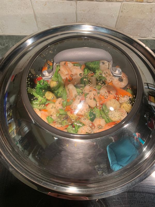See-through lid