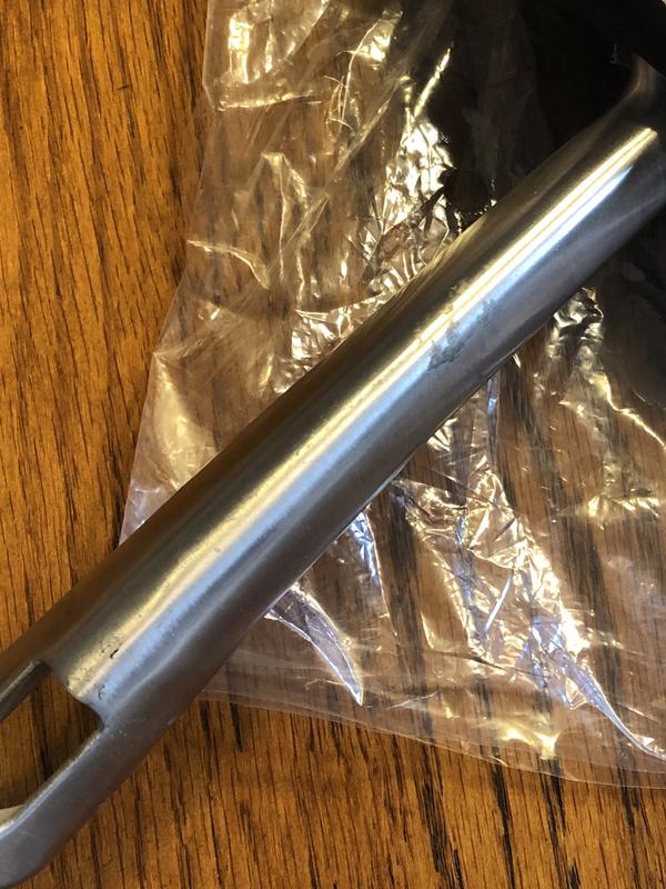 Damaged pan handle