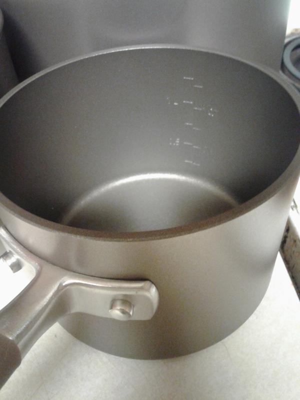 Measure inside the pans