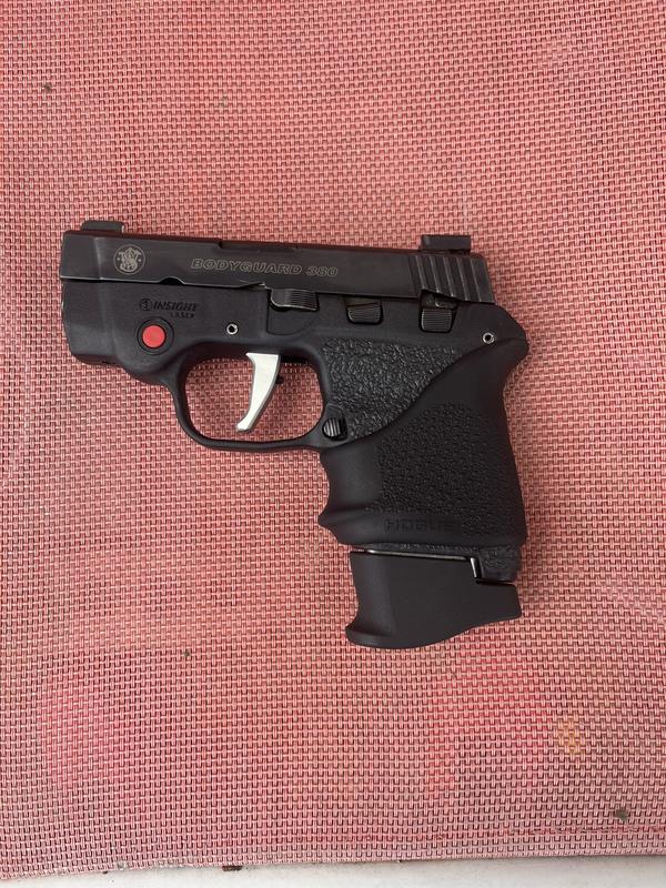 Smith & Wesson BodyGuard 380 Red Blaze Edition 380 ACP Pistol, Laser