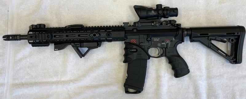 12+ Ar Foregrip With Light