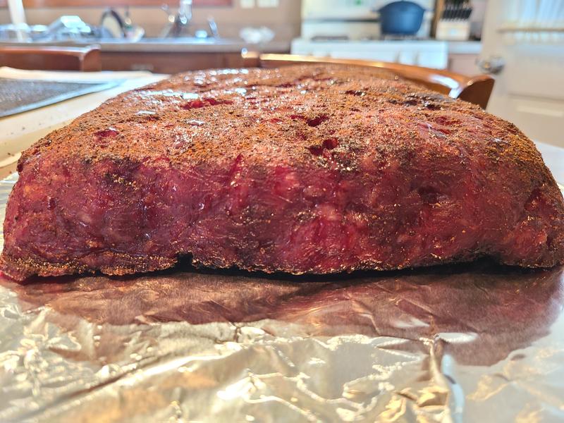 Venison x pork "bacon" slab