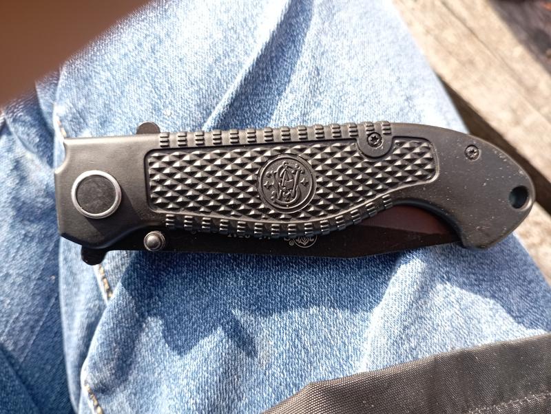 Smith & Wesson Special Tactical Folder Drop Point Folding Blade Tactical Knife