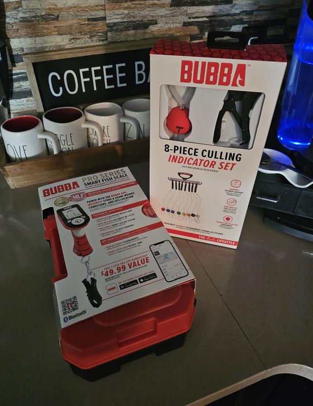 culling box good fish from bad Accu Cull System Weight Recorder - Easy Fish Weight Scale Recorder w/Secure Dials Lock - Rust Resistant Fishing Equipment allowing you to trust DD26 Fishing Cull ID Tags for responsible fish marking and preservation Culling Indicator Set | BUBBA