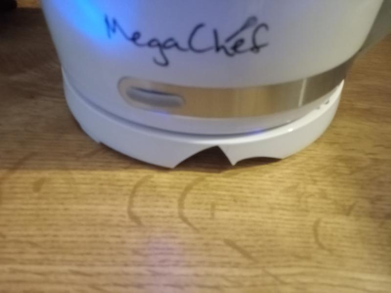 MegaChef 1.7Lt. Plastic Electric Tea Kettle- White in 2023