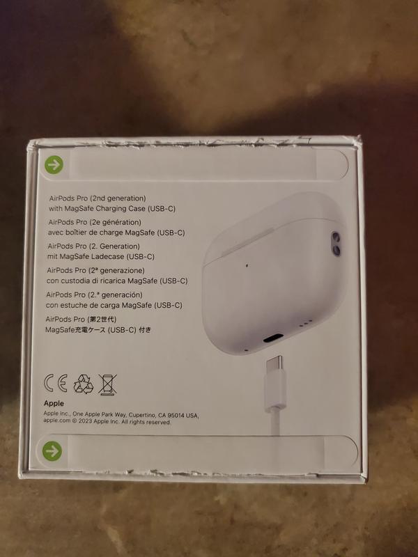 Apple AirPods Pro 2nd gen with MagSafe Charging Case, USB-C