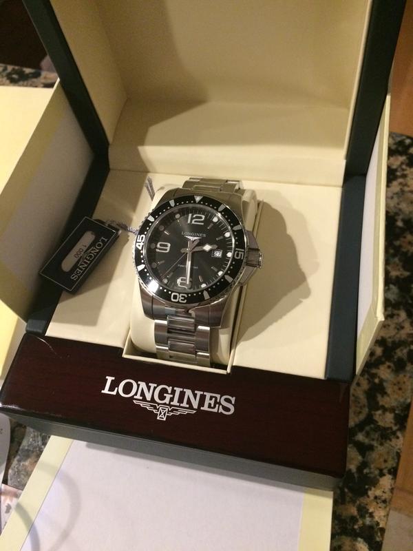 Longines hydroconquest unboxing hot sale