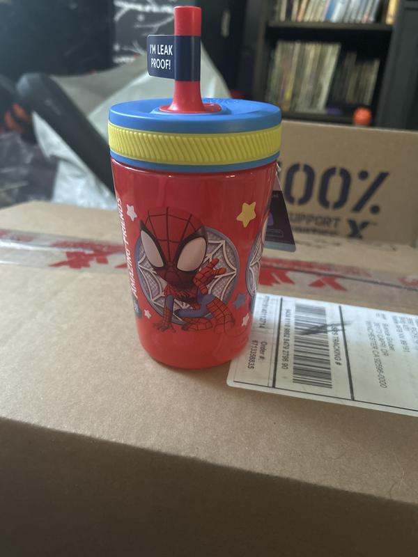 Zak Designs Spider-man Classic Venom 15 Oz. Plastic Kelso Tumbler, Glasses  & Drinkware, Household