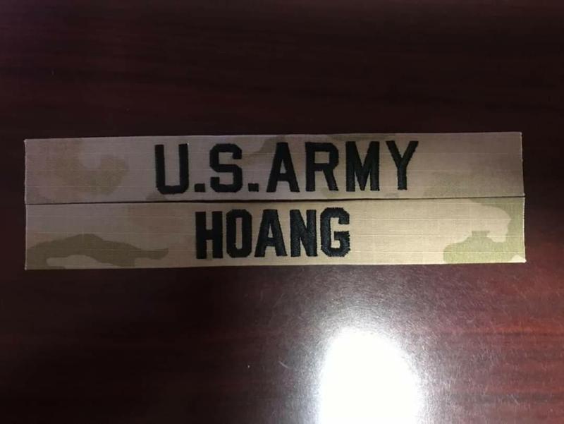 Embroidered Army Ocp Nametape Kit Sew-on (uniform Builder Item Only), Rank  & Insignia, Military