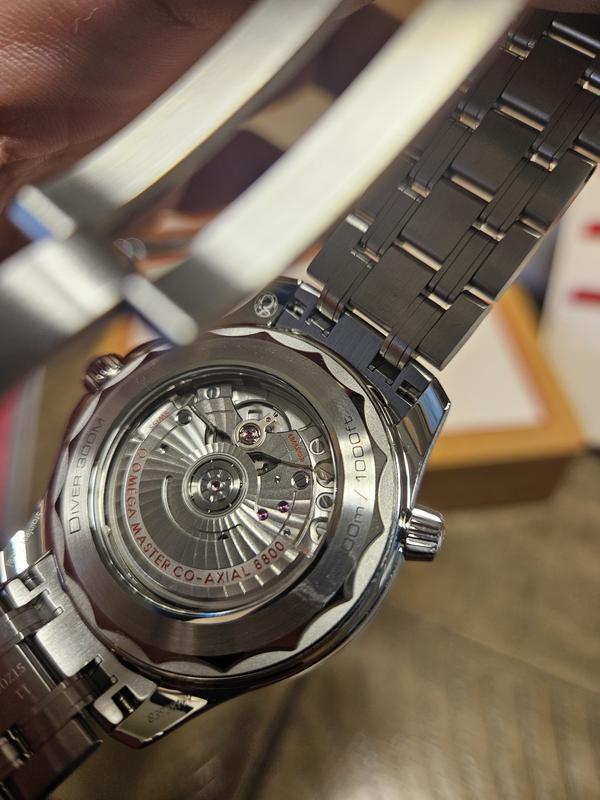 Omega men's seamaster 300m diver's stainless steel 42mm watch o210304220030 sale