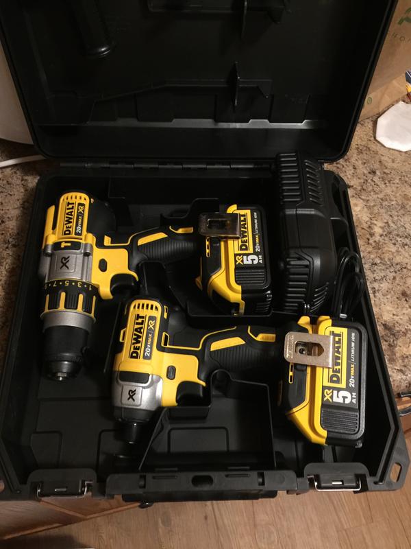 DeWalt 20V Li ion Cordless Combo Kit 2 Tool