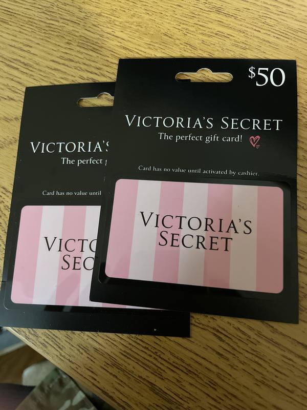 can u use a victoria secret gift card at pink