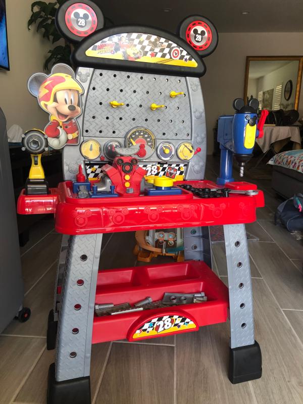 mickey roadster tool bench