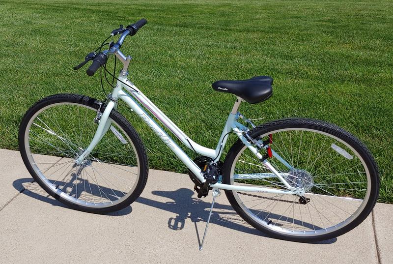 Pacific bicycles 264017pb 700c 2025 womens trellis hybrid bicycle