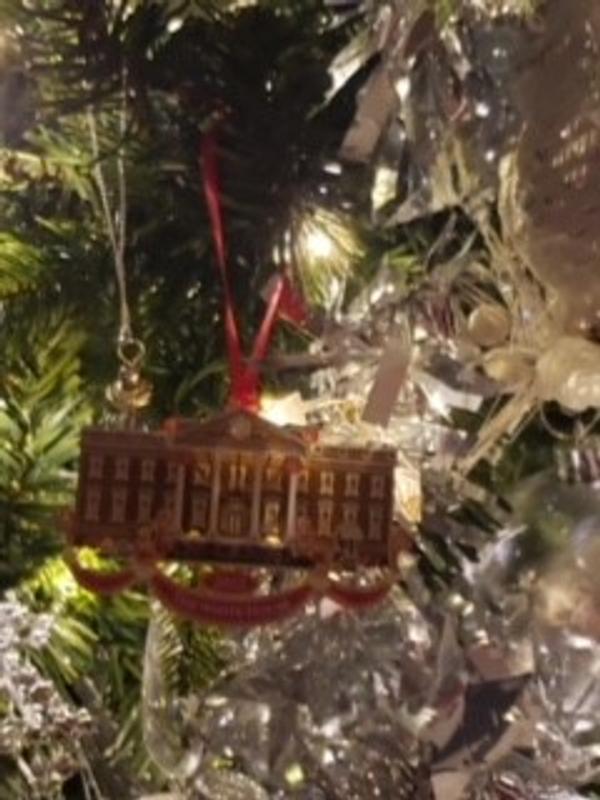 2022 White House Historical Association Nixon Christmas Ornament